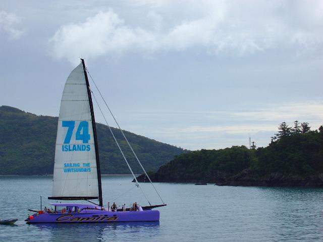 the camira sailing catamaran near daydream island - not property released