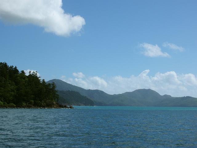 a panoramic view of hook island, whitsunday island group, queensland