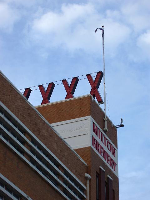 famous brisbane landmark, the milton four-x brewery