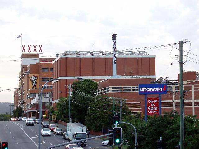 the milton XXXX brewery, brisbane, queensland