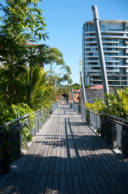 Roma Street Parklands, Brisbane, a 16 hectare oasis in the centre of the Brisbane CBD offering themed gardens and recreational areas for relaxation and enjoying nature