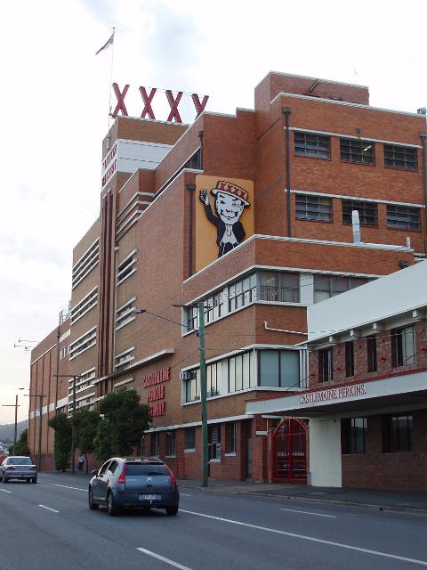 famous brisbane landmark, the milton xxxx brewery