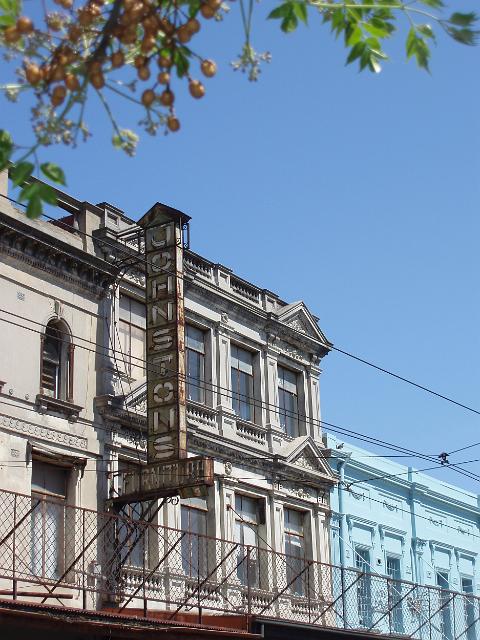 a row of shops along gertrude street, fitzroy, melbourne