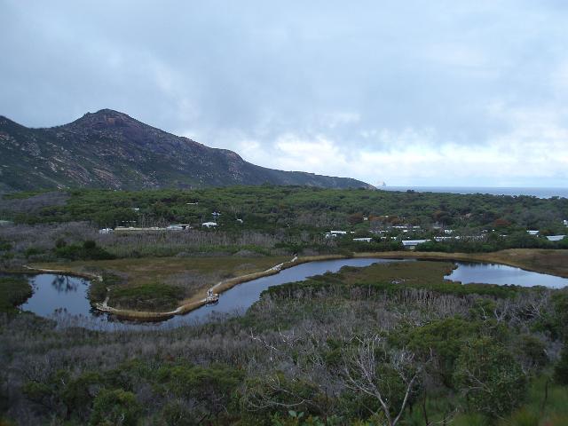 panoramic view of tidal river, wilsons promontory