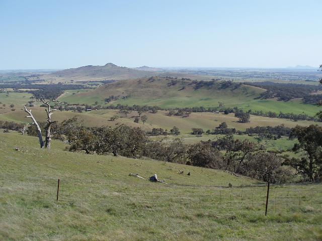 the view from the top of mount ararat, victoria